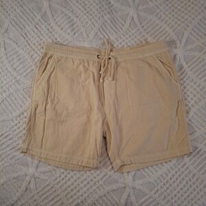 Marine Layer Men’s Beige Drawstring Shorts